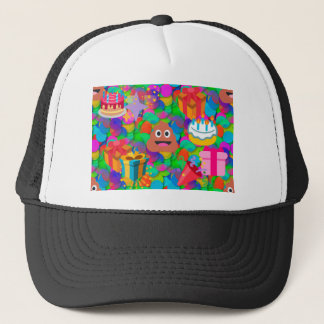 ハッピーバースデーウンチ絵文字 キャップ