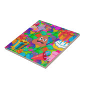 ハッピーバースデーウンチ絵文字 タイル (側面)