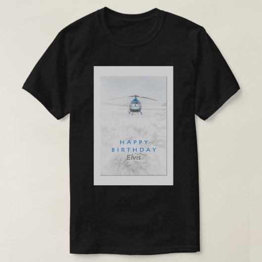 ハッピーバースデーエルビス Tシャツ (デザイン正面)
