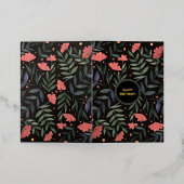 ハッピーバースデーエレガントレトロマジカルガーデン 箔シーズンカード (外側レイダウン)