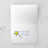 ハッピーバースデーエンジェルカード カード (内部)