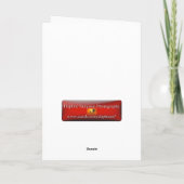 ハッピーバースデーエース、テニスボールカード カード (裏面)