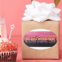 ハッピーバースデーオリジナルのアートワーク（カトス）