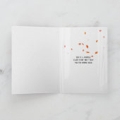 ハッピーバースデーオータムオーク窓 カード (内部)