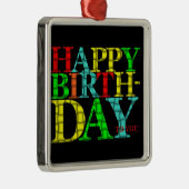ハッピーバースデーオーナメント メタルオーナメント (右)