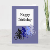 ハッピーバースデーオーバーザヒルバイク、サイクルファン カード (正面)