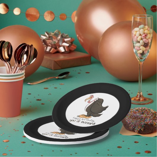 ハッピーバースデーオールドバザール紙プレート ペーパープレート (複数)