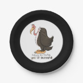 ハッピーバースデーオールドバザール紙プレート ペーパープレート (正面)