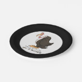 ハッピーバースデーオールドバザール紙プレート ペーパープレート (アングル)