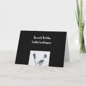 ハッピーバースデーオールドブザードカード カード (裏面)