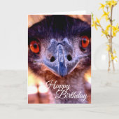 ハッピーバースデーオールドマンエム カード (黄色い花)