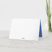 ハッピーバースデーオールドヤギそれは特別な日である カード (裏面)