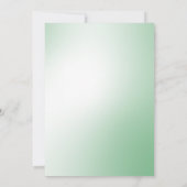 ハッピーバースデーオールド化石招待状 招待状 (裏面)