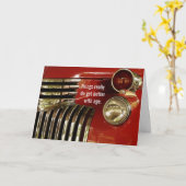 ハッピーバースデーオールマン! カード (黄色い花)