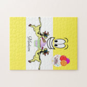 ハッピーバースデーカウカップケーキ ジグソーパズル (横)