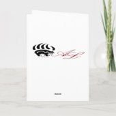 ハッピーバースデーカウボーイカード カード (裏面)