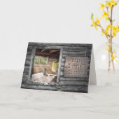 ハッピーバースデーカウボーイ！ カード (黄色い花)