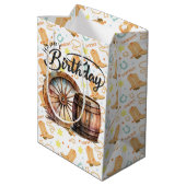 ハッピーバースデーカウボーイ ミディアムペーパーバッグ (裏面アングル)