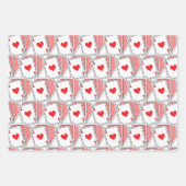 ハッピーバースデーカジノギフト ラッピングペーパーシート (正面3)