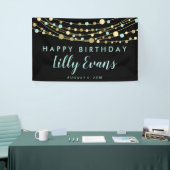 ハッピーバースデーカスタマイズバナー30日 横断幕 (トレードショー)