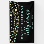 ハッピーバースデーカスタマイズバナー30日 横断幕 (縦)