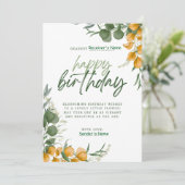 ハッピーバースデーカスタマイズ可能なデジタル挨拶カード シーズンカード (スタンド正面)