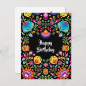 ハッピーバースデーカスタマイズ可能な民話はがき ポストカード (正面/裏面)