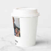 ハッピーバースデーカスタムおばあちゃんの写真 紙コップ (左)