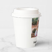 ハッピーバースデーカスタムおばあちゃんの写真 紙コップ (右)