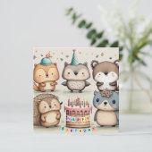 ハッピーバースデーカスタムカード (スタンド正面)