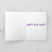 ハッピーバースデーカスタムカード カード (内部)