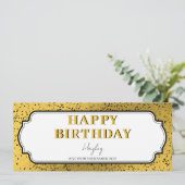 ハッピーバースデーカスタムギフト券 (スタンド正面)