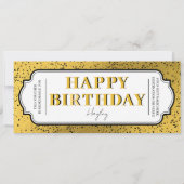 ハッピーバースデーカスタムギフト券 (裏面)