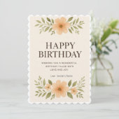 ハッピーバースデーカスタムデジタル挨拶カード シーズンカード (スタンド正面)