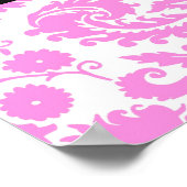 ハッピーバースデーカスタム年名バナー ポスター (角)