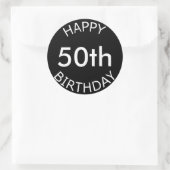 ハッピーバースデーカスタム時代 ラウンドシール (バッグ)