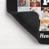 ハッピーバースデーカスタム21フォトコラージギフト マウスパッド (コーナー)