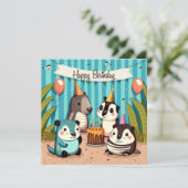 ハッピーバースデーカスタム カード (スタンド正面)