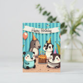 ハッピーバースデーカスタム ポストカード (スタンド正面)