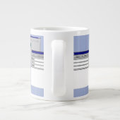 ハッピーバースデーカスタムWindows 95コンピュータテーマ ジャンボコーヒーマグカップ (裏面)