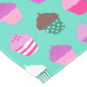 ハッピーバースデーカップケーキテーブルクロス テーブルクロス (アングル)