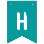 ハッピーバースデーカップケーキテーマバースデーパーティードコール バンティングフラッグ (第2の旗)