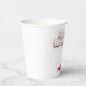 ハッピーバースデーカップケーキ紙カップ 紙コップ (右)