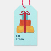 ハッピーバースデーカップケーキ ギフトタグ (裏面)