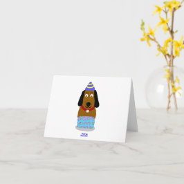 ハッピーバースデーカップ小さなグリーティングカード カード