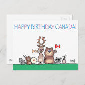 ハッピーバースデーカナダ！by harrop - 150-11 ポストカード (正面/裏面)