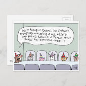 ハッピーバースデーカナダ！by harrop - 150-12 ポストカード (正面/裏面)