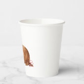 ハッピーバースデーカピバラ 紙コップ (左)