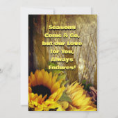 ハッピーバースデーカボチャ 招待状 (裏面)