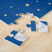 ハッピーバースデーカラフルお祝い ジグソーパズル (側面)